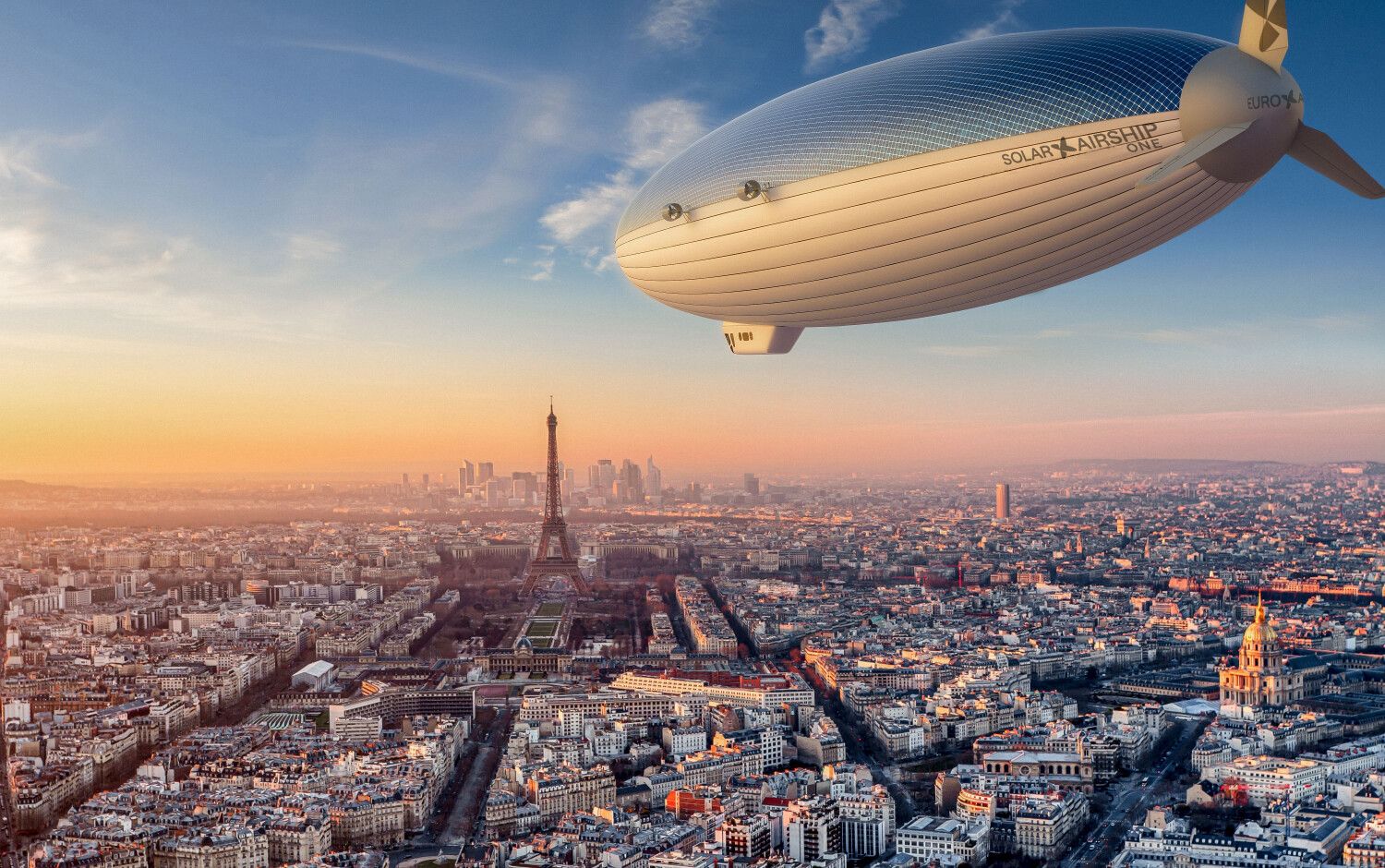 Solar-Powered Airship Aims for Continuous Flight