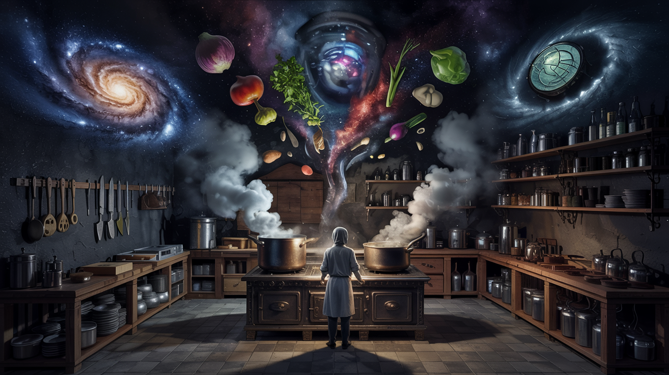 How the Mind Boils the World into a Broth: A Gourmet Meditation on Consciousness