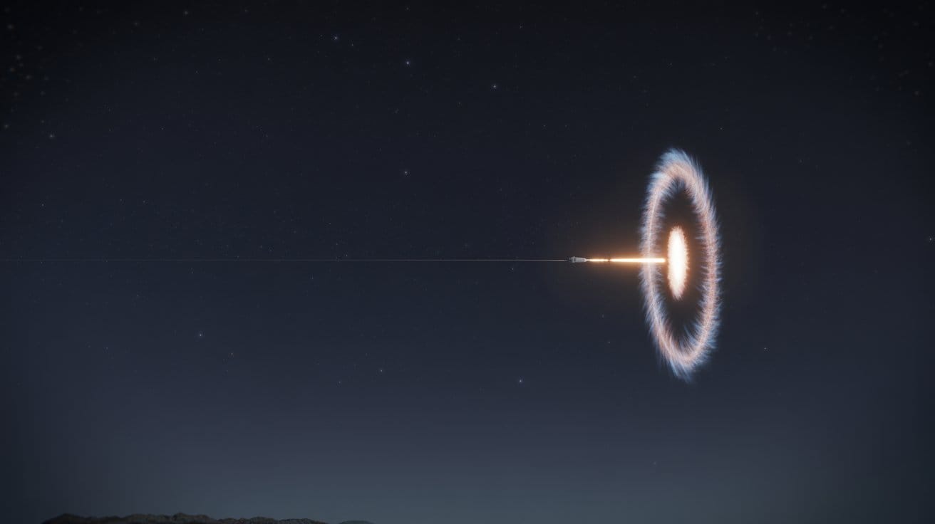 The Enigmatic Spiral in the Sky: A Rocket’s Fiery Farewell Lights Up North America