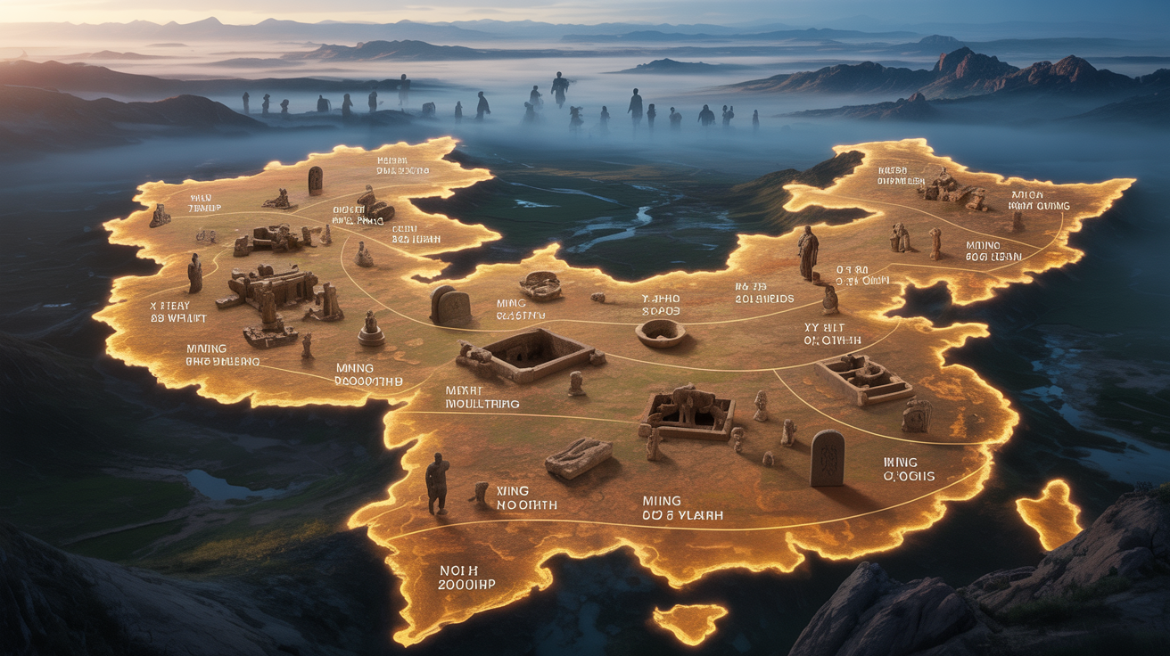 Ancient Chinese Tombs Map 4,000 Years of Dynasty Rise and Fall