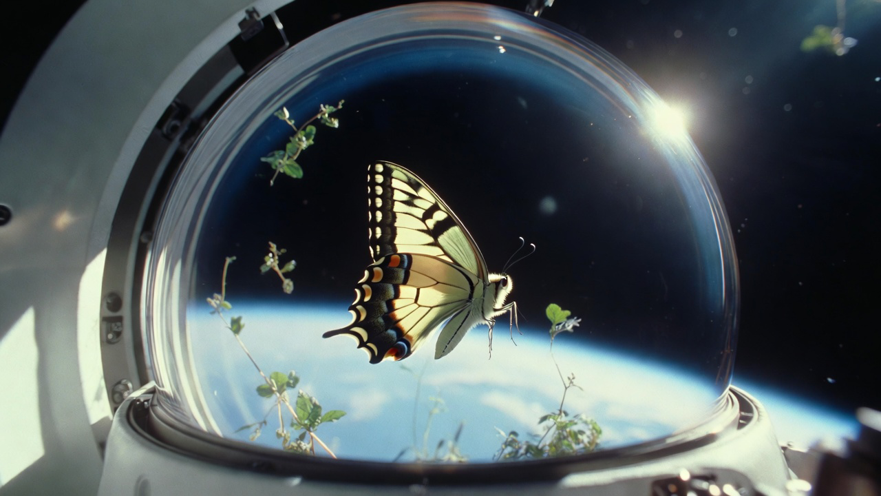 The Butterfly That Broke the Barrier: What a Swallowtail in Orbit Tells Us About Life, Propaganda, and the Real Space Race