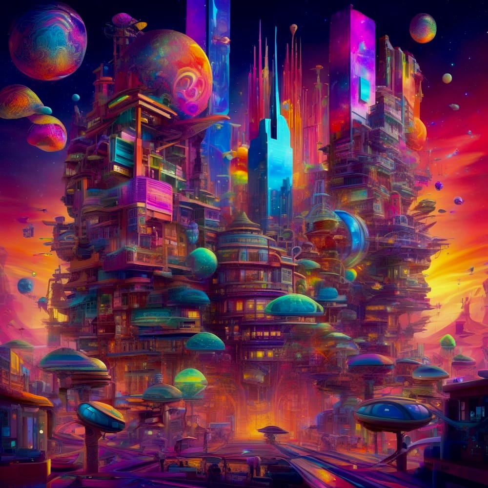 2084 - Symbiocene Era & Hive Dwellers: A Beacon of Cooperative Evolution post image