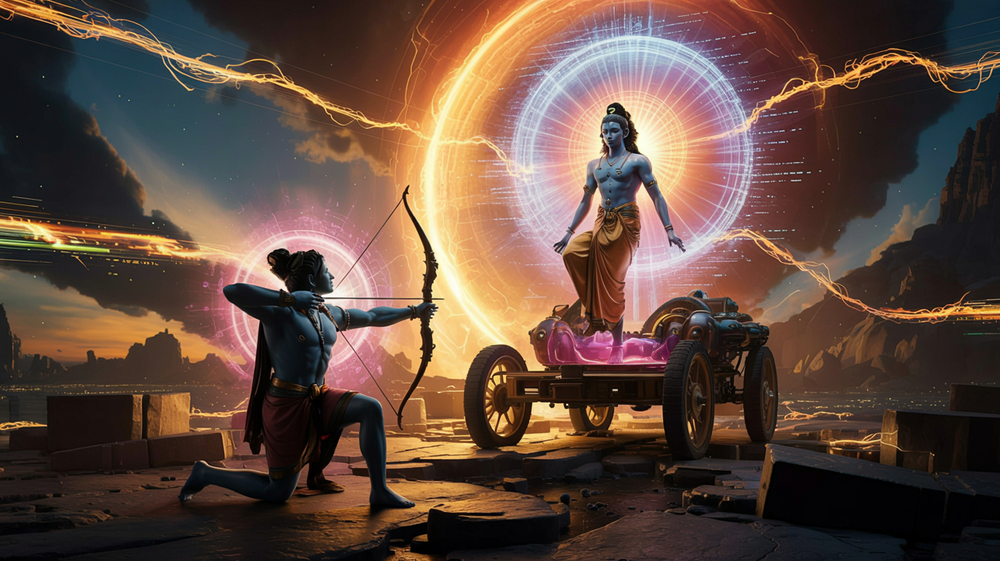 The Dharma of the Post-Human Warrior: Arjuna in the Age of AI post image