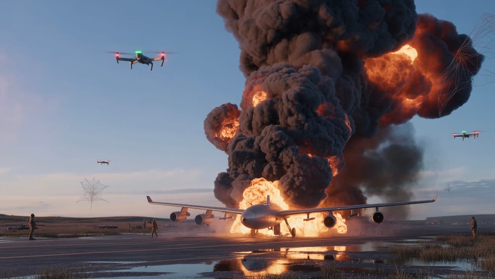 Operation Spiderweb: Ukraine's Audacious Drone Strike Cripples Russian Strategic Air Power post image