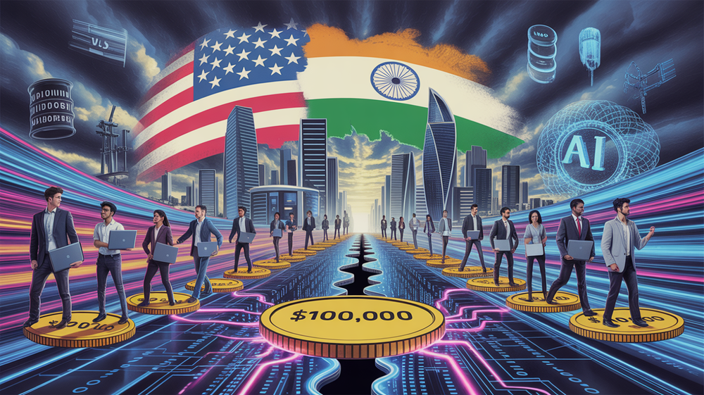 Trump’s H-1B Visa Fee Hike: A Seismic Shift in US-India Tech Ties and Global Talent Flows post image