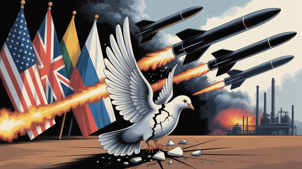 Ukrainian Storm Shadow Strike Hits Russian Chemical Plant as Peace Talks Collapse post image