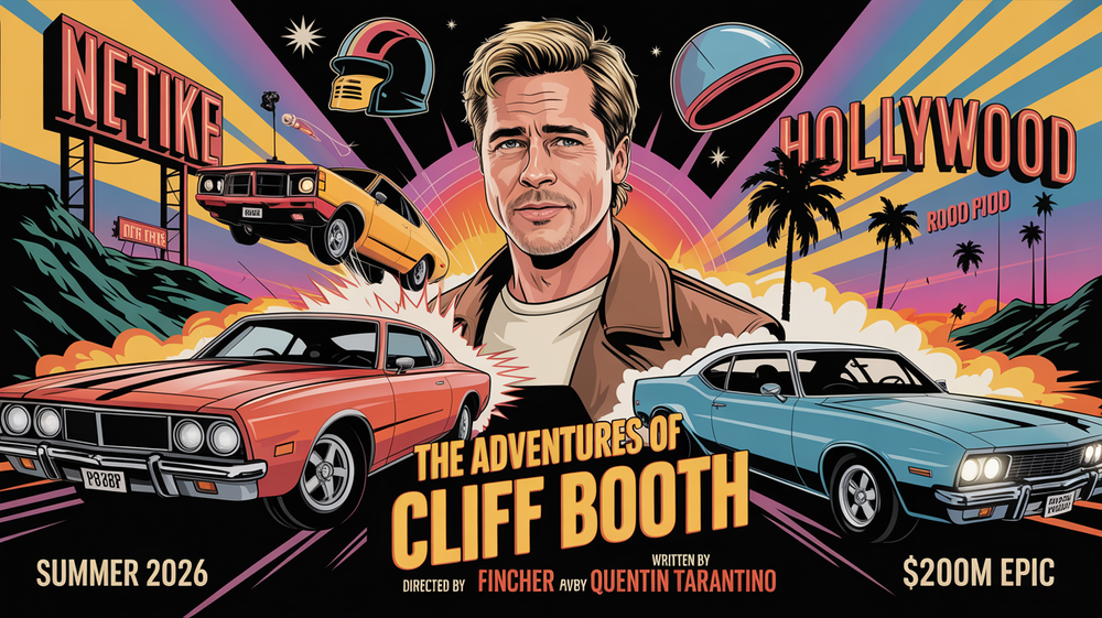 Netflix’s Bold Bet: “The Adventures of Cliff Booth” – A Tarantino-Fincher Spinoff Set to Redefine Hollywood Nostalgia post image