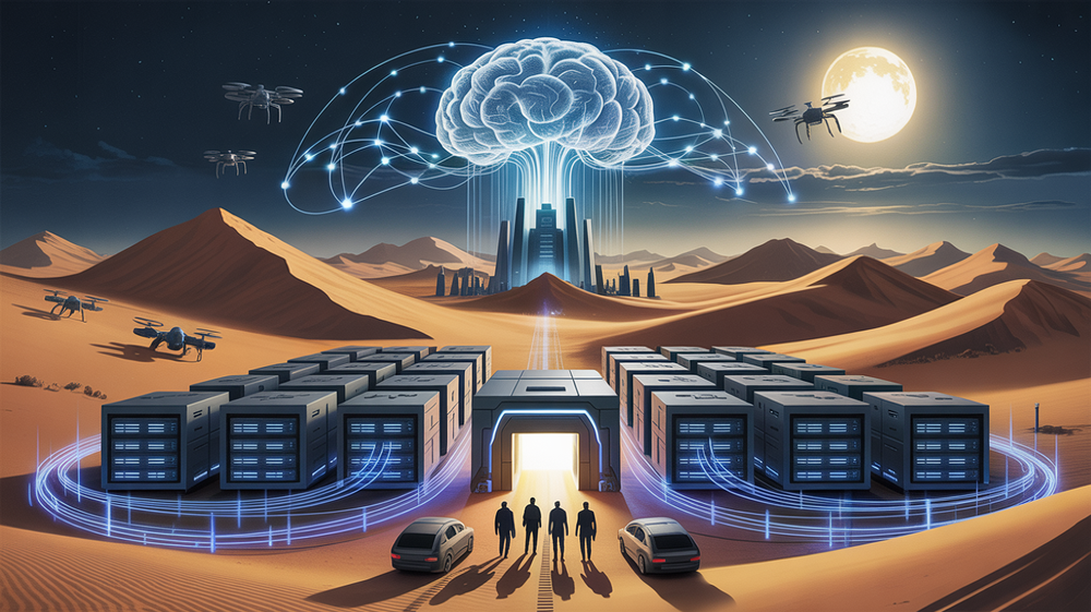 The Desert Is Waking Up: Inside the UAE’s $30+ Billion AI Megaproject That’s Quietly Becoming the New Los Alamos post image
