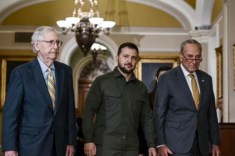 Zelensky's Crucial Plea in Washington Amidst a Divided Congress
