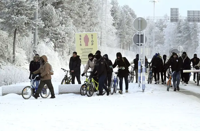Russia Accused of Fomenting Migrant Crisis on Finnish Border: NATO's Newest Member Under Pressure