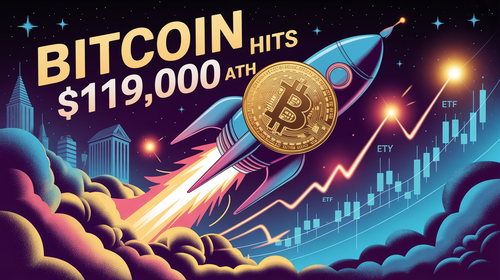 Bitcoin Blasts to New All-Time High of $119,000: Institutional Demand Fuels Historic Surge post image