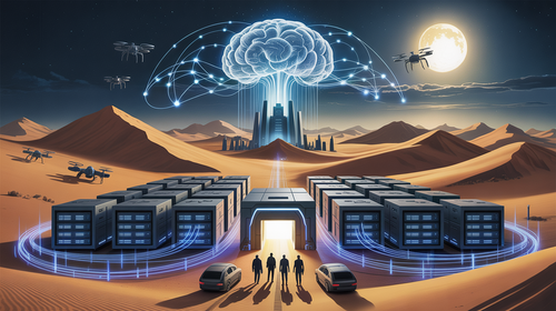 The Desert Is Waking Up: Inside the UAE’s $30+ Billion AI Megaproject That’s Quietly Becoming the New Los Alamos post image
