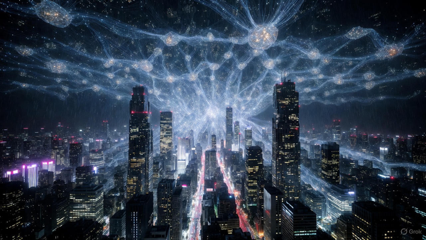 NEURAL NEXUS: The Dawn of Sentient Swarms – When AI Agents Evolved into a Hive Mind That Thinks Like Us post image