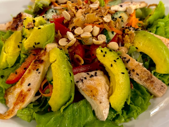 Phu Quoc's Royal Gastronomy: The Avocado Chicken Salad, A Culinary Delight