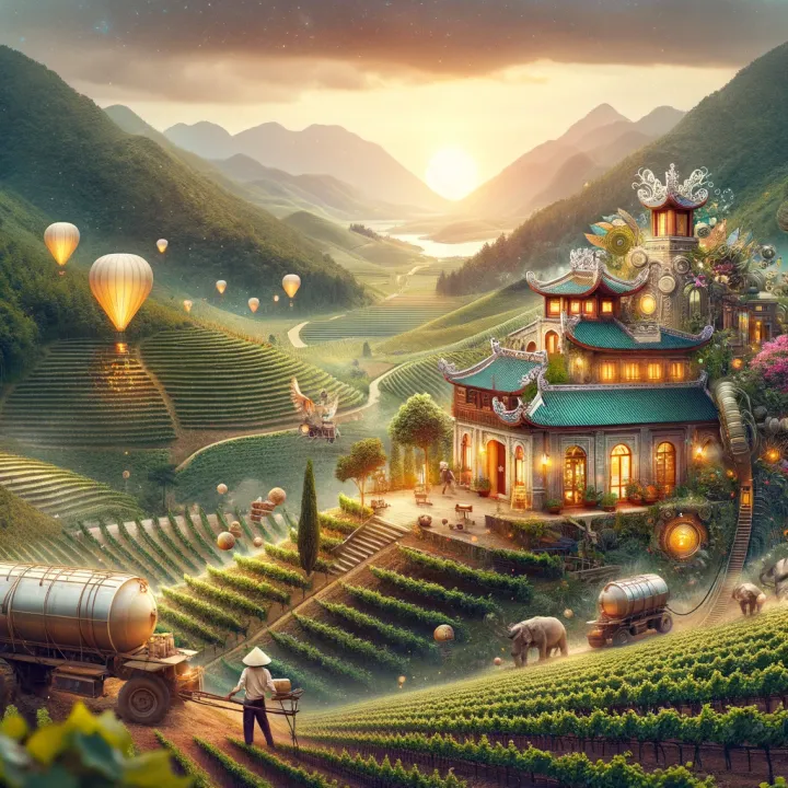 The Emergence of Vietnam's Wine Empire: A Tale of Tradition, Innovation, and Aspirations