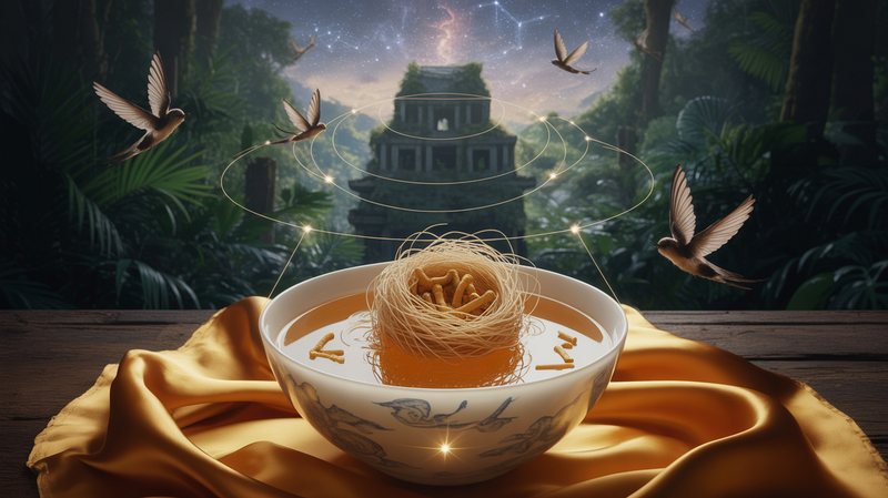 The Elixir of Swiftlet’s Spit: A Cosmic Ritual of Memory and Resonance post image