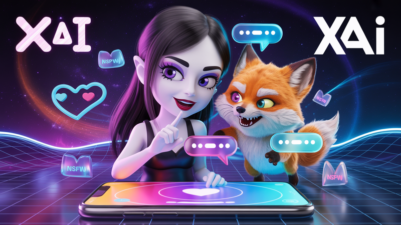 Elon Musk’s Grok Revolution: AI Companions That Flirt, Fight, and Redefine Friendship! post image