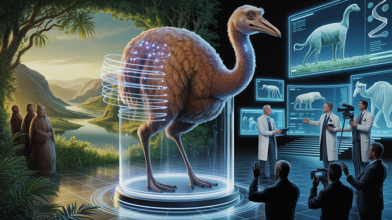 Reviving the Moa: Colossal Biosciences’ Audacious De-Extinction Gamble and Its Echoes in Human Evolution post image