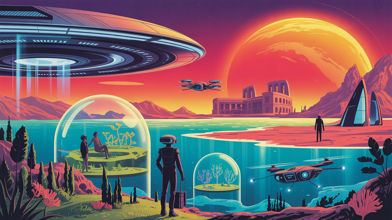 The Dawn of Cosmic Wanderlust: Futuristic Tourism Redefining Human Exploration post image