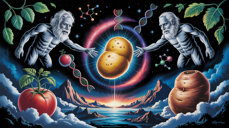 The Cosmic Potato: How a 9-Million-Year-Old Romance Between a Tomato and a Tuber Solved an Evolutionary Enigma and Could Secure Our Future post image