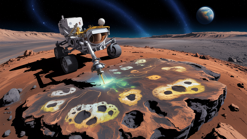Leopard Spots from Another World: NASA’s Perseverance Rover Stumbles Upon Mars’ Most Compelling Clues to Ancient Life post image
