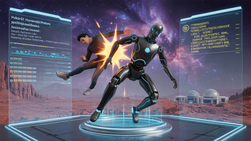 Pulsar Punch: China’s G1 Humanoid Robot Takes a Beating and Bounces Back – The Dawn of Unbreakable Space Sentinels? post image